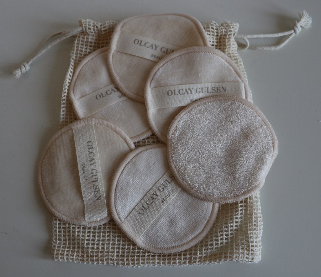 Olcay Gulsen OGB 6 herbruikbare pads, wasable pads set, Ophalen of Verzenden, Nieuw, Gehele gezicht, Reiniging