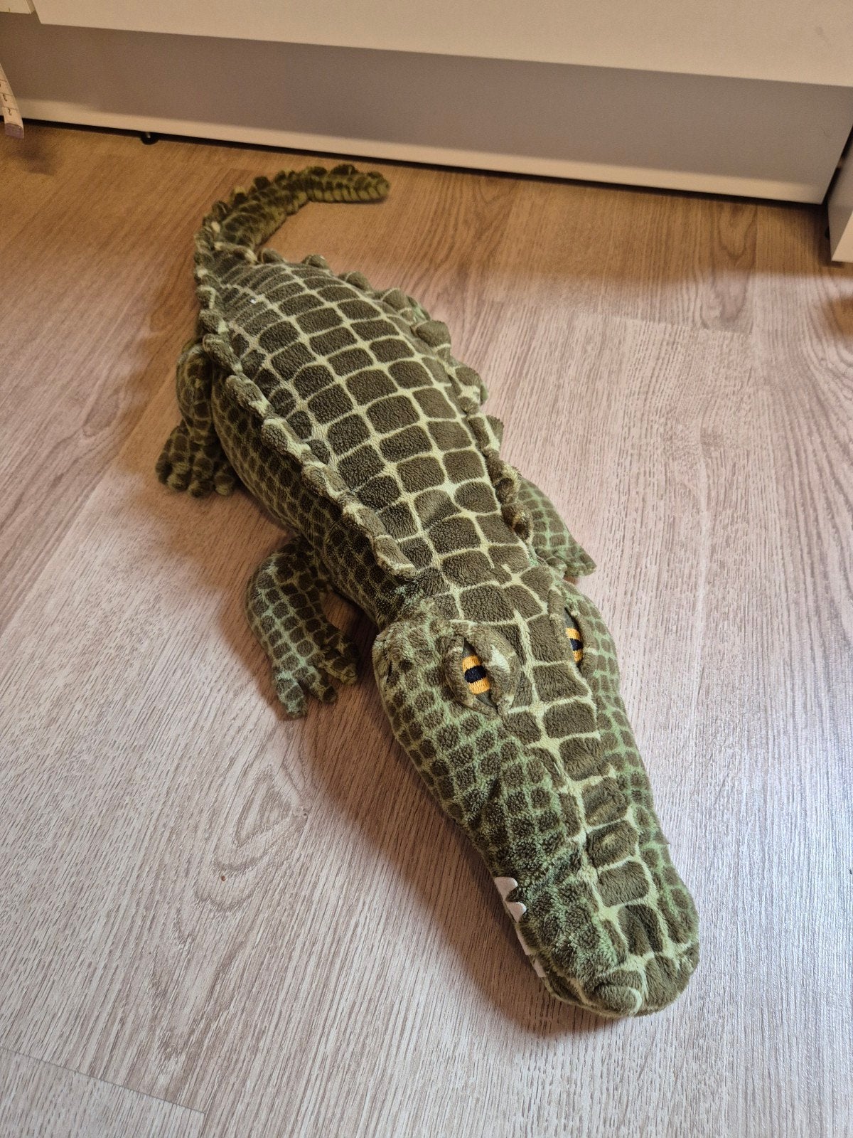 IKEA krokodil knuffel 65 cm, Kinderen en Baby's, Speelgoed | Knuffels en Pluche, Ophalen of Verzenden