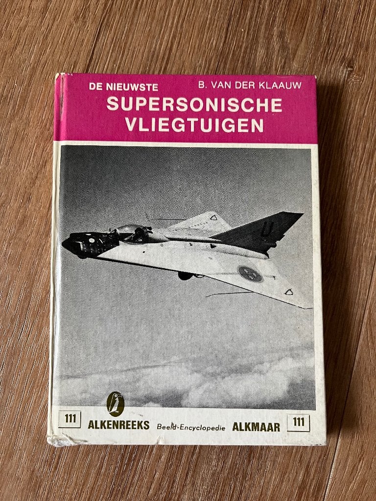 Zakboekje De Nieuwste Supersonische Vliegtuigen Alkenreeks, Ophalen of Verzenden, Gebruikt, Boek of Tijdschrift