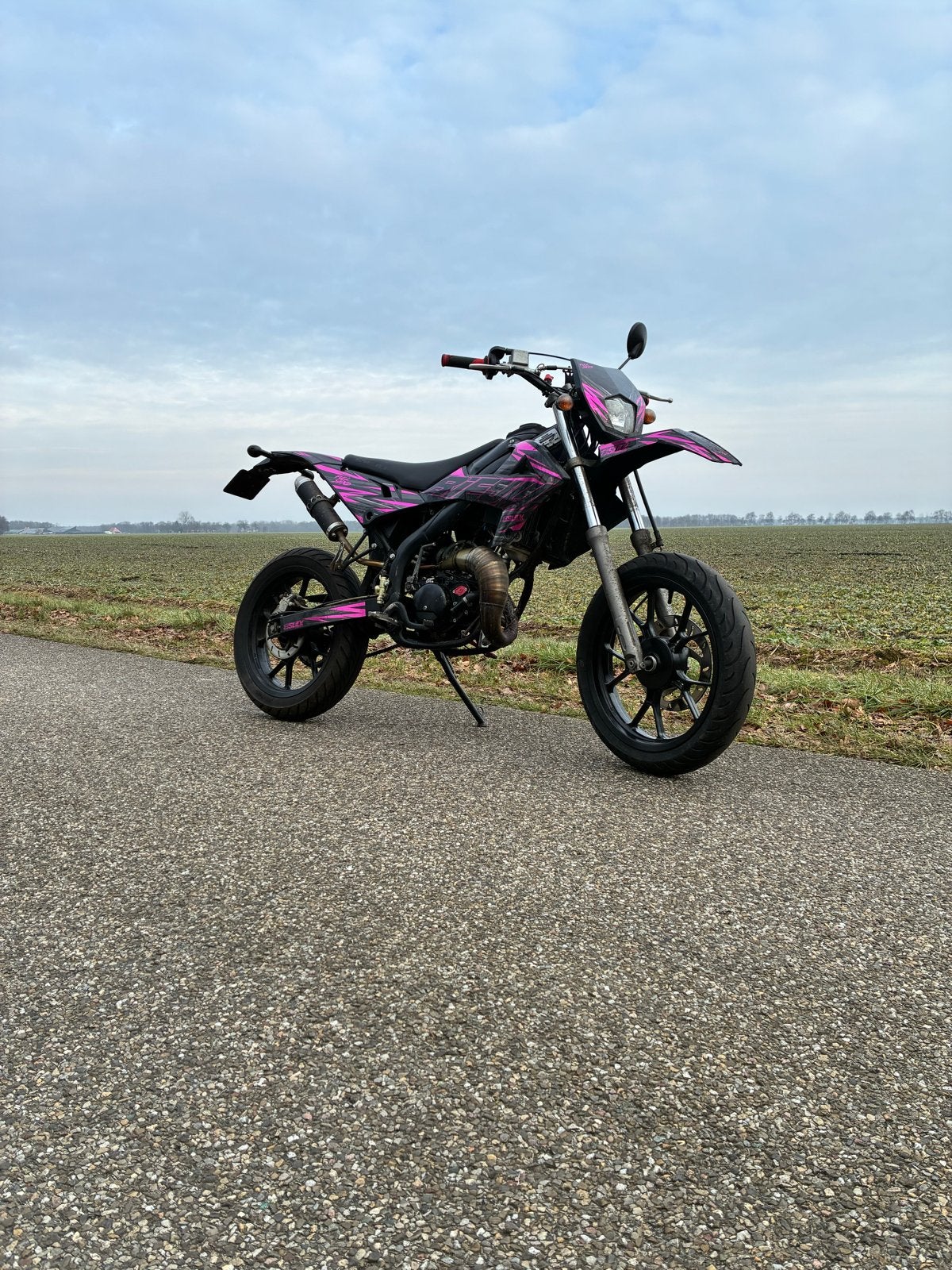 Schakelbrommer Rieju MRT 80cc, Ophalen, 6 versnellingen, Gebruikt, Maximaal 45 km/u
