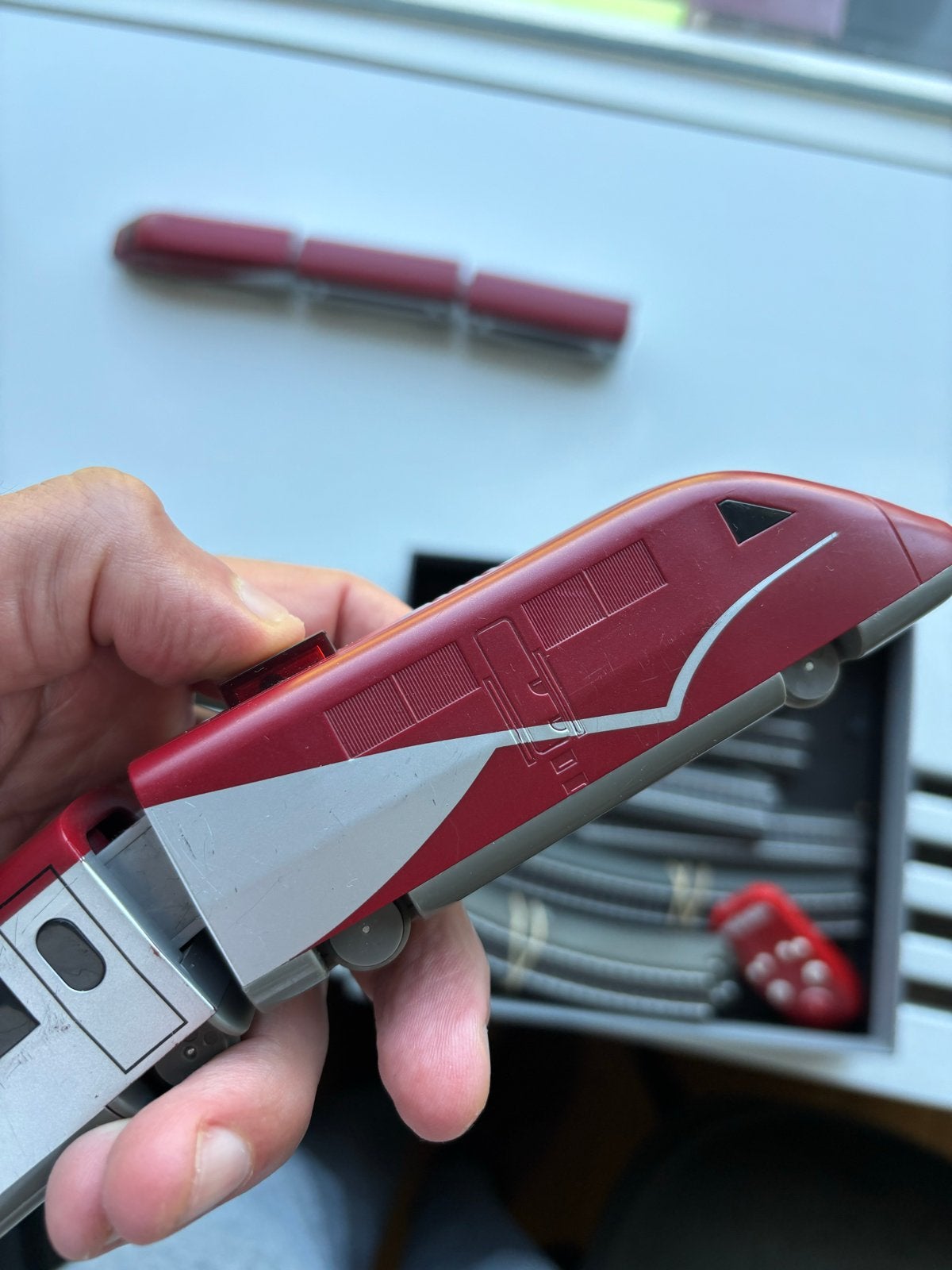 Märklin My World - Thalys Startset met Afstandsbediening, Wisselstroom, Treinset, Verzenden, Zo goed als nieuw