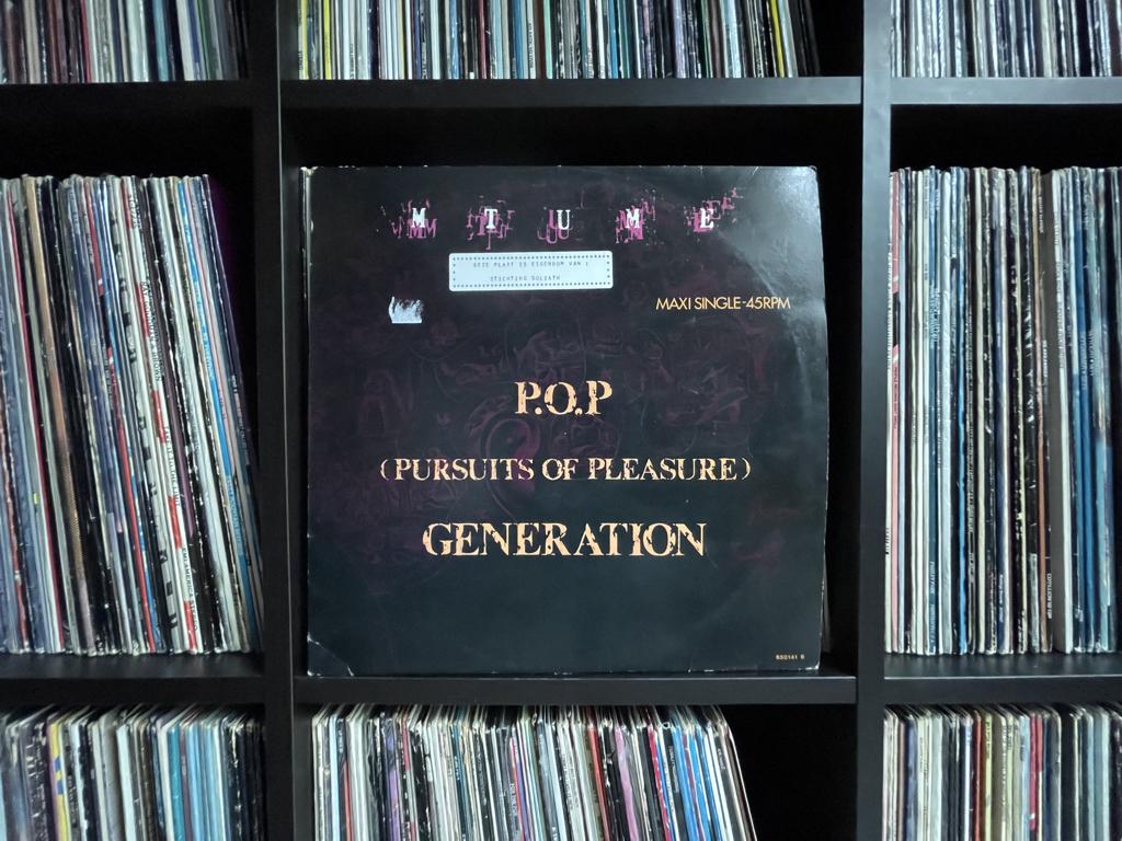 Mtume-P.O.P. generation 12 inch vinyl in goede staat, Gebruikt, 1980 - 1989, Ophalen of Verzenden, Disco