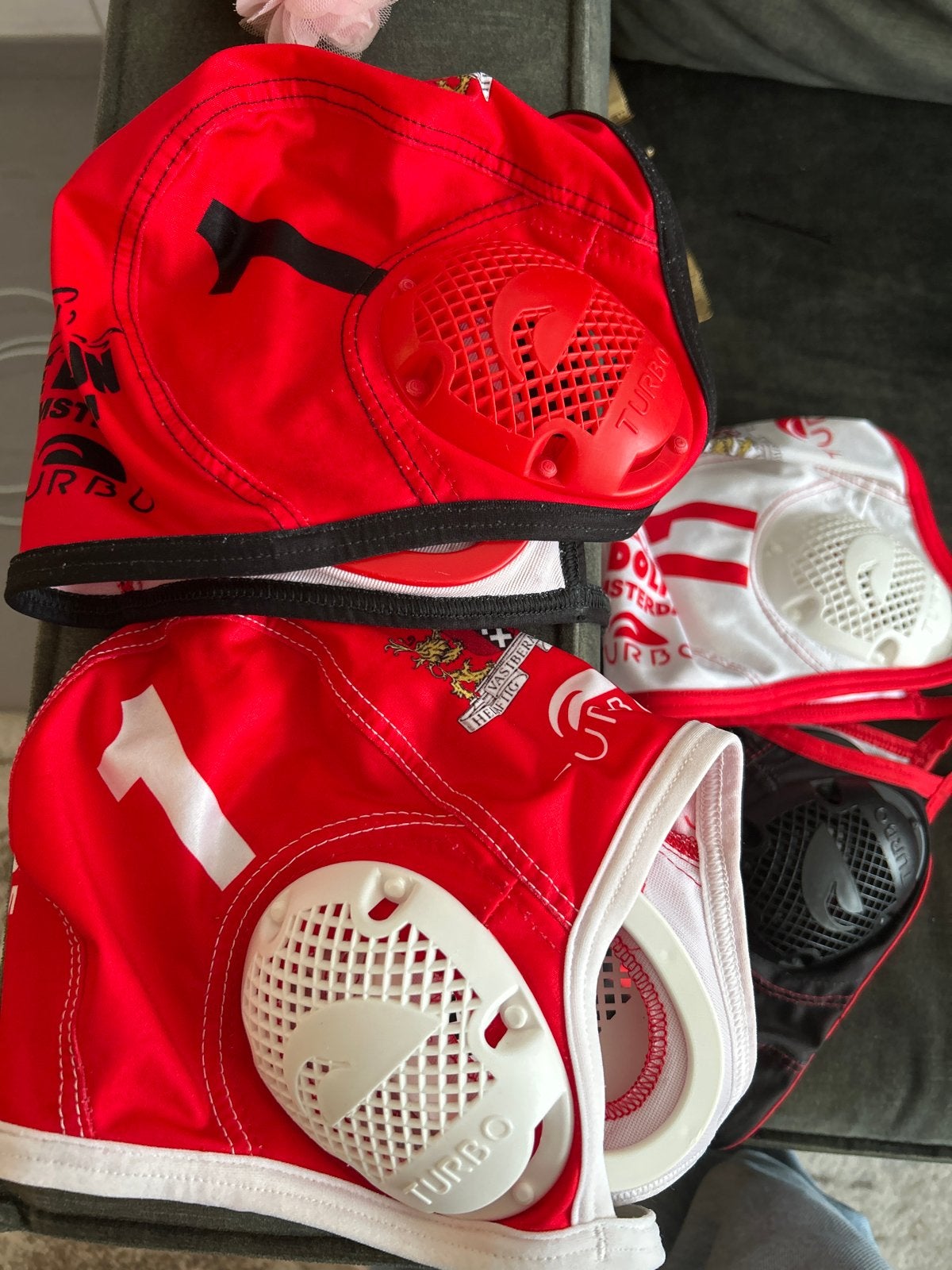 Waterpolo caps (Turbo), Ophalen of Verzenden, Gebruikt