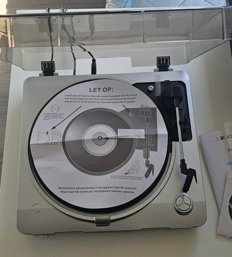 Zo goed als nieuw: Zolid USB Platenspeler + Software, Ophalen of Verzenden, Zo goed als nieuw, Overige merken, Automatisch