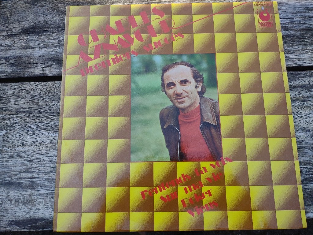 LP - Charles Aznavour - Premiers succes, Ophalen of Verzenden, 1970 - 1979, Zo goed als nieuw, 12 inch