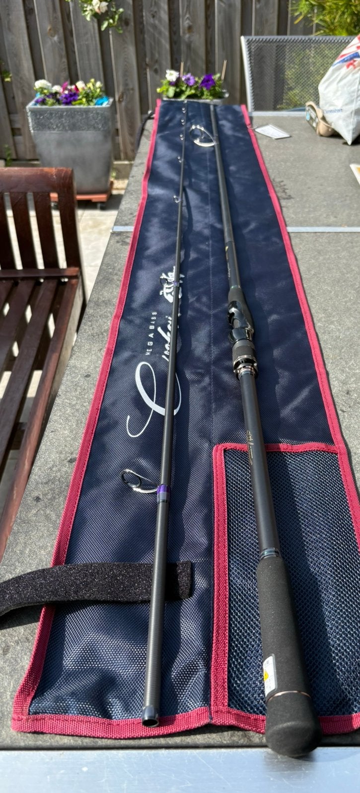 Megabass cookai ck 108 mhs, Ophalen of Verzenden, Zo goed als nieuw, Werphengel
