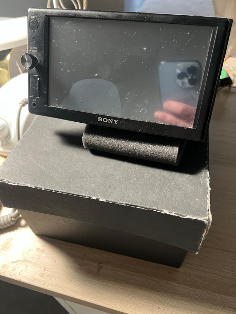 Sony XAV-W601 Car Radio met Scherm en Aansluitkabels, Auto diversen, Autoradio's, Ophalen of Verzenden, Zo goed als nieuw