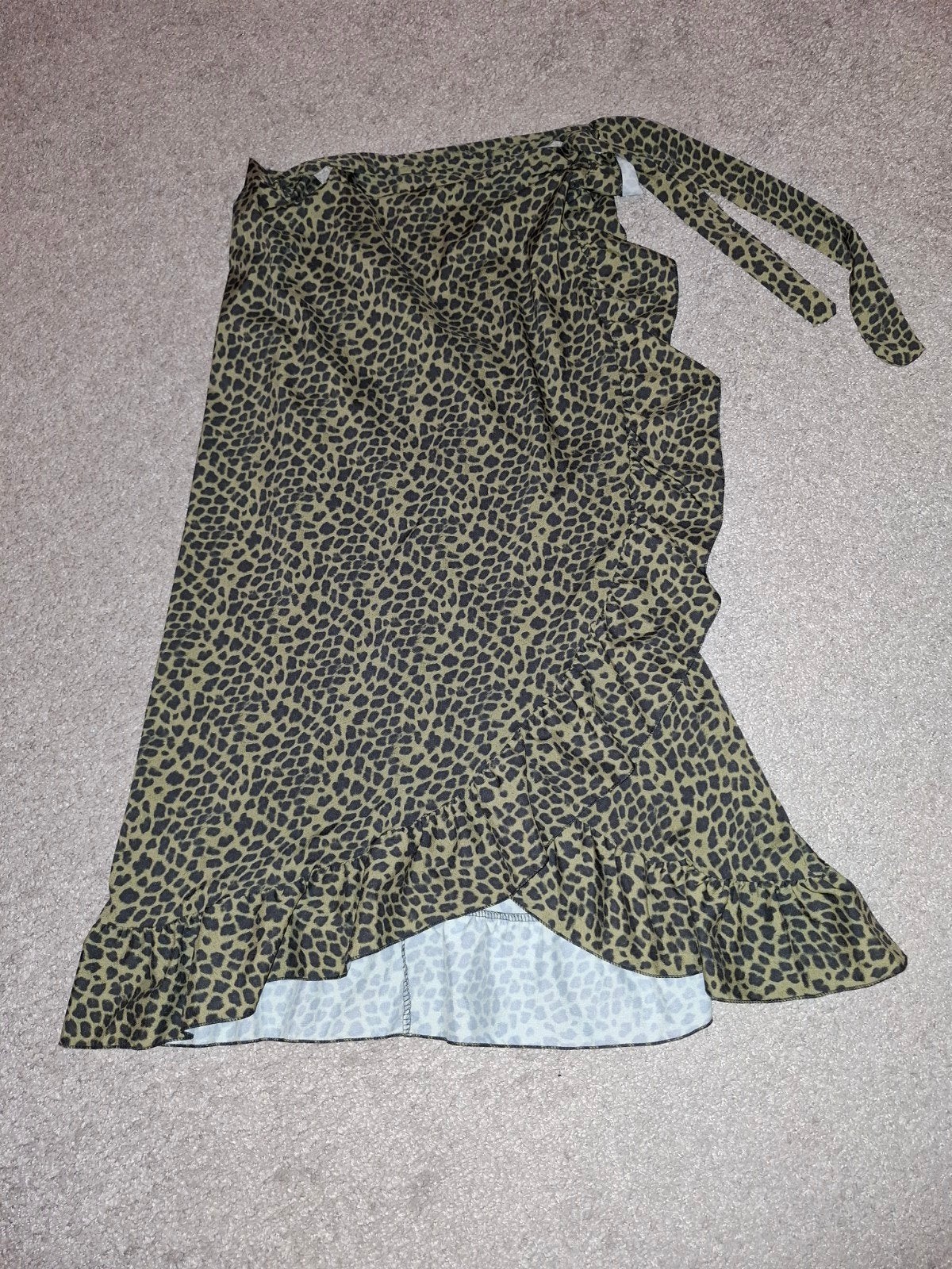 nieuw wikkelrok one size, Ophalen of Verzenden, Nieuw, Groen, Onder de knie