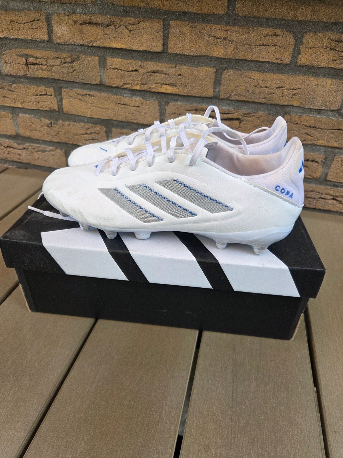 Voetbalschoenen Wit Adidas Copa Pure League lll maat 42, Ophalen, Zo goed als nieuw, Adidas, Wit