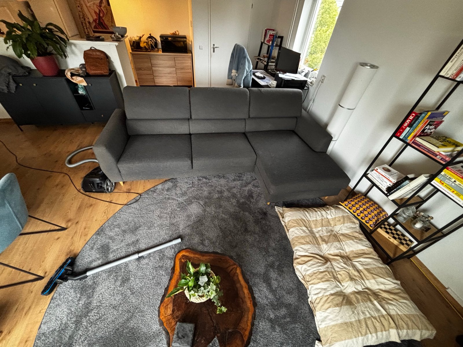 Gratis Hoekbank, Ophalen, 250 tot 300 cm, Gebruikt, 100 tot 125 cm