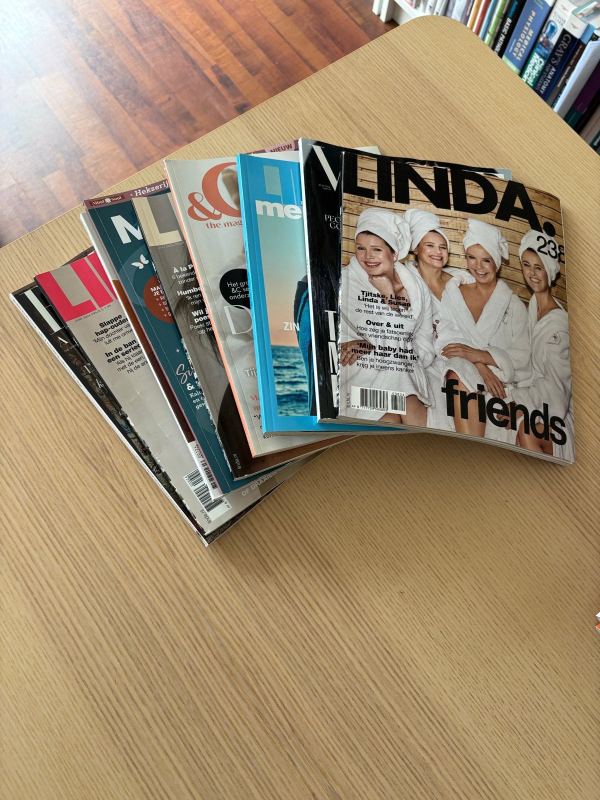 Diverse tijdschriften: LINDA., Vogue, Harper's Bazaar, Ophalen, Zo goed als nieuw, Glossy