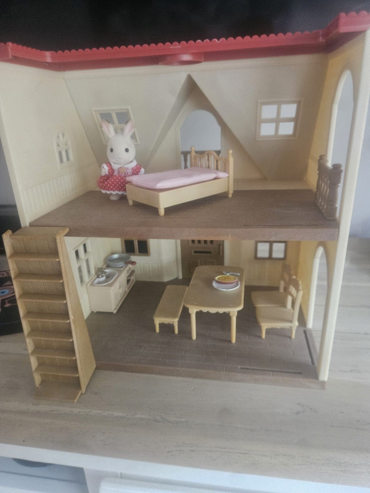 Grote Sylvanian Families Collectie: Huis, Meubels, Figuren, Ophalen of Verzenden, Gebruikt, Jongen of Meisje