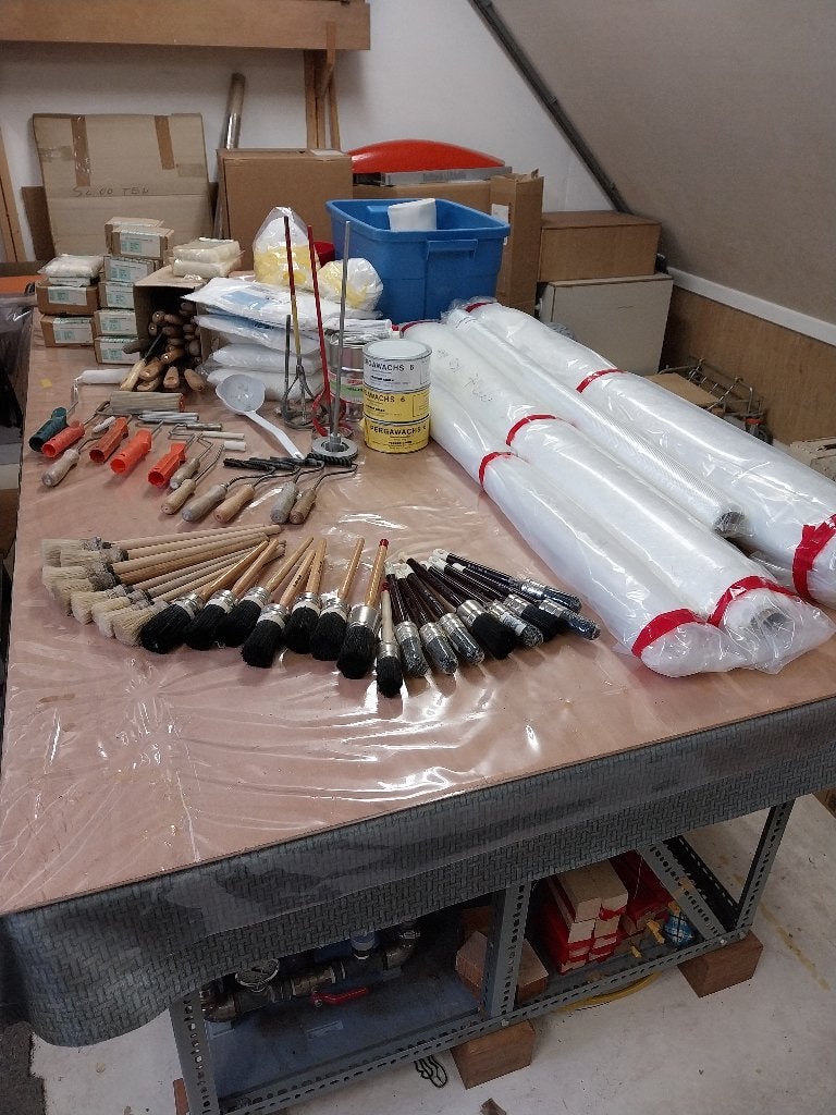 Polyester gereedschappen en materialen, Watersport en Boten, Ophalen, Nieuw, Onderhoud en Reparatie