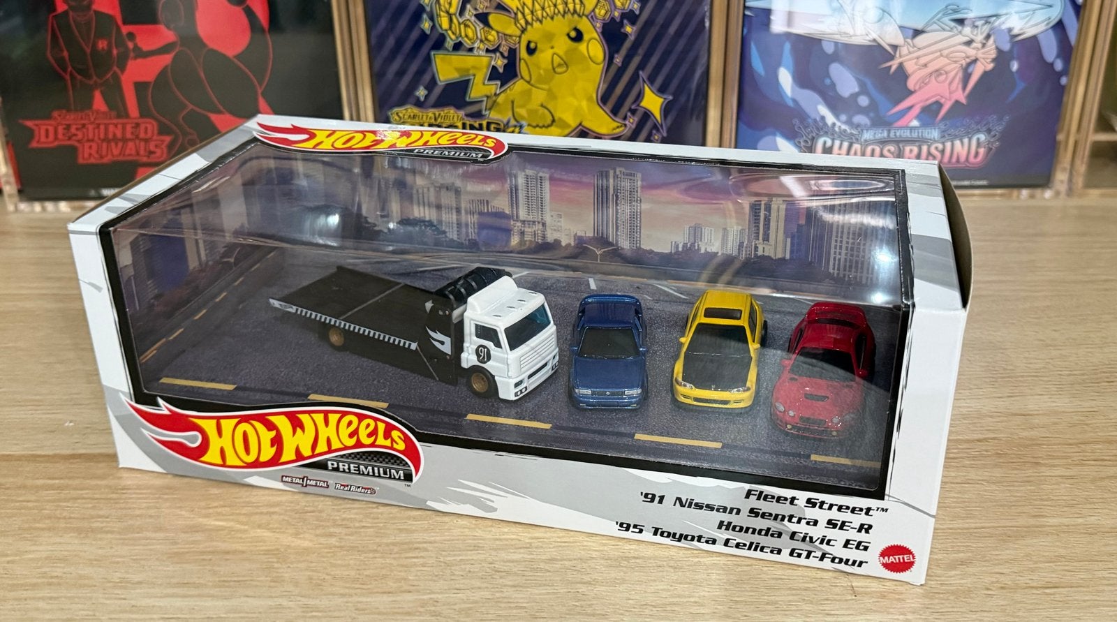 Hot Wheels Premium Fleet Street Set - Nieuw in doos, Ophalen of Verzenden, Nieuw, Auto