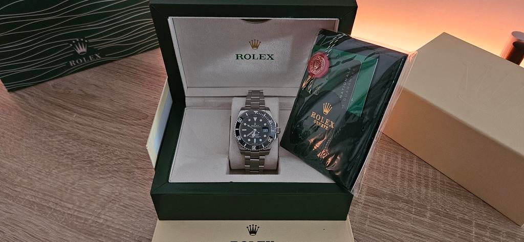 Rolex horloge full set | Alles op voorraad, Sieraden, Tassen en Uiterlijk, Horloges | Heren, Ophalen of Verzenden, Zo goed als nieuw