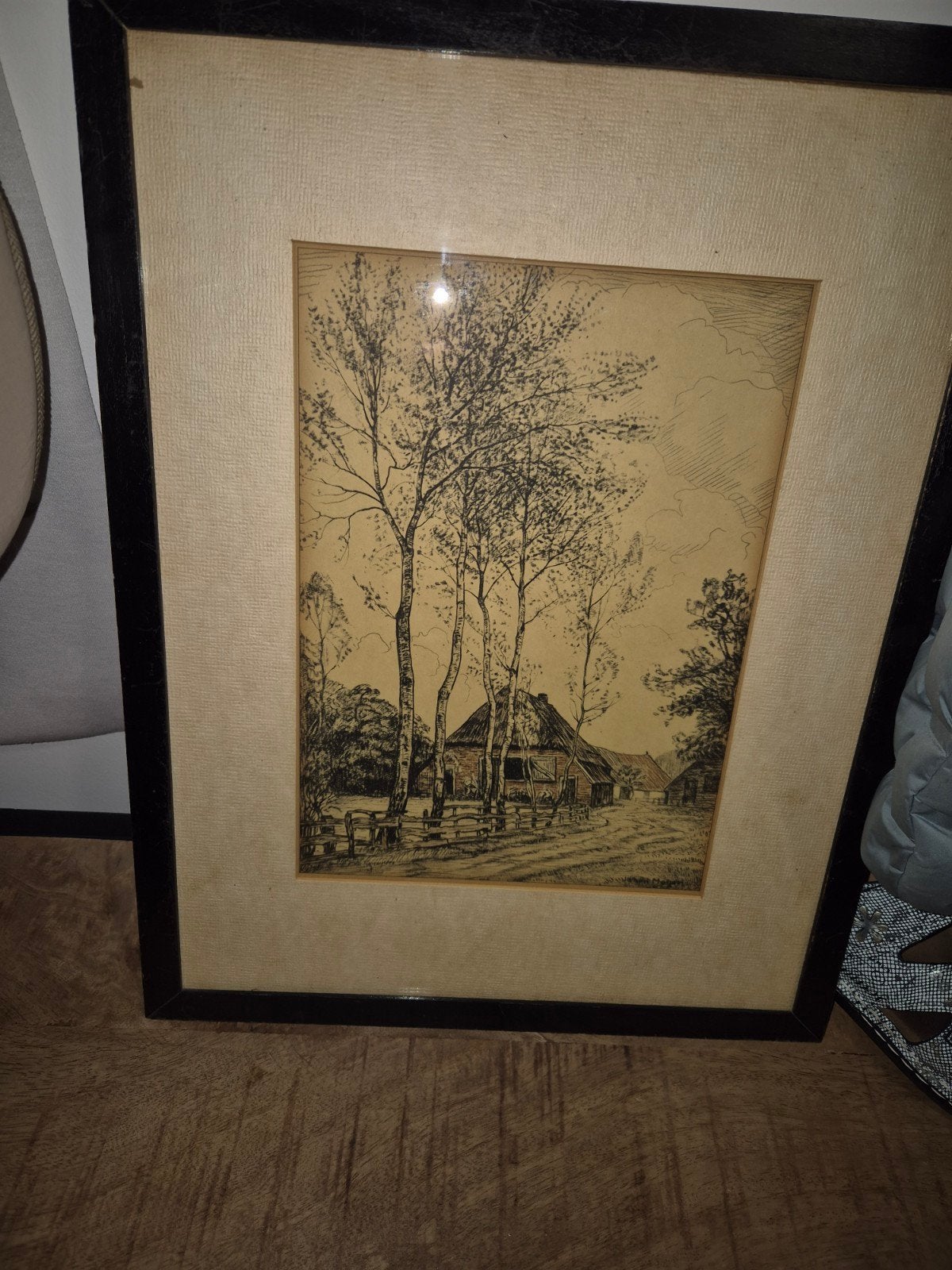 Boerderij bij Overschie Johan Meijer 1885-1970, Ophalen of Verzenden