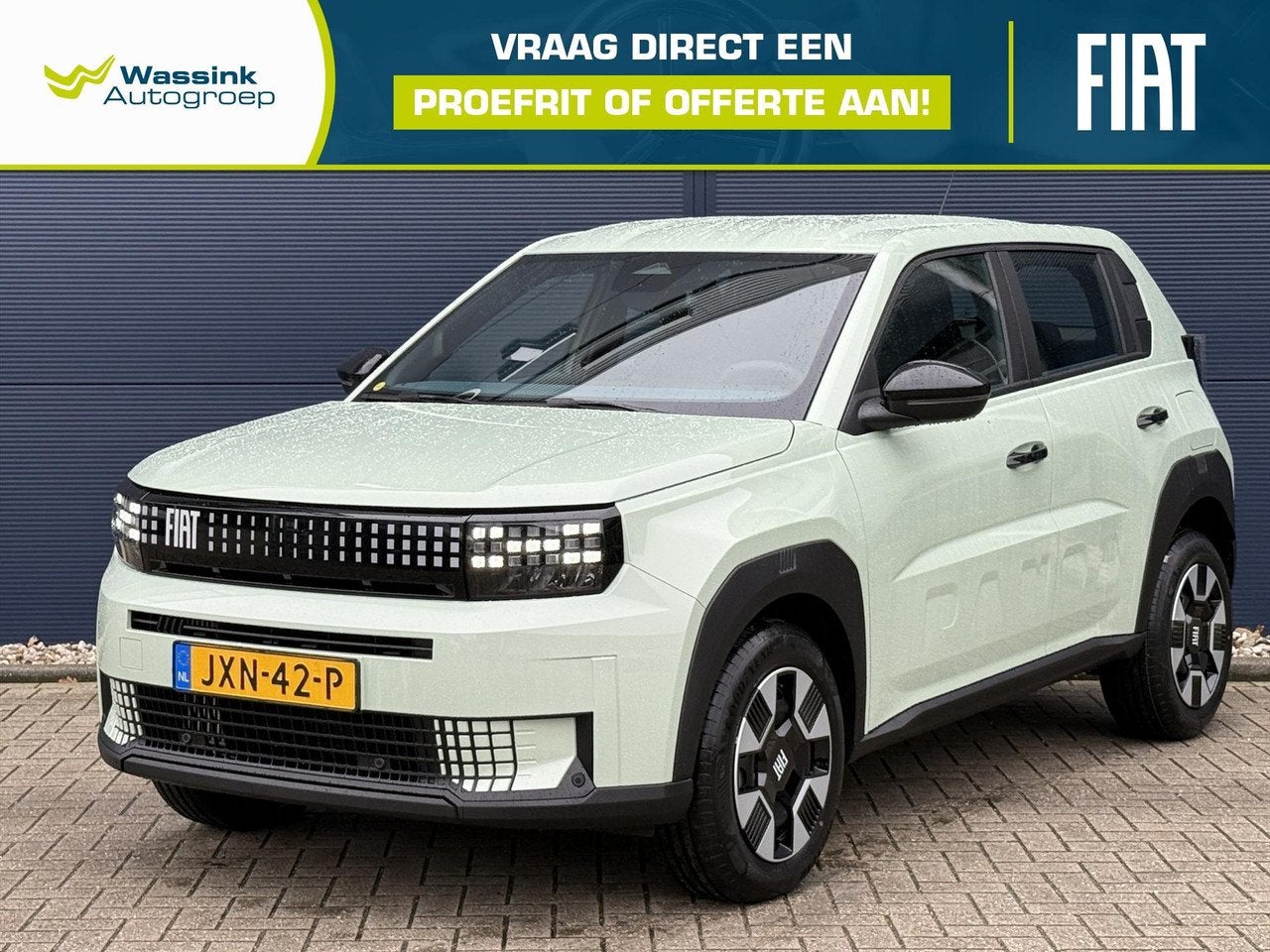 Fiat Grande Panda 1.2 Hybrid 100pk eDCT6 Icon | Pack Tech |, Auto's, Automaat, 101 pk, Gebruikt, Bedrijf