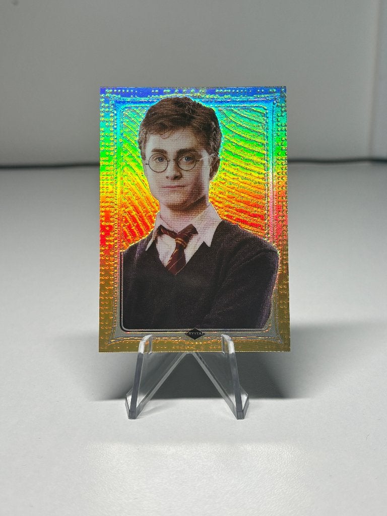 Harry Potter panini Harry gold kaart, Ophalen of Verzenden, Zo goed als nieuw, Overige typen