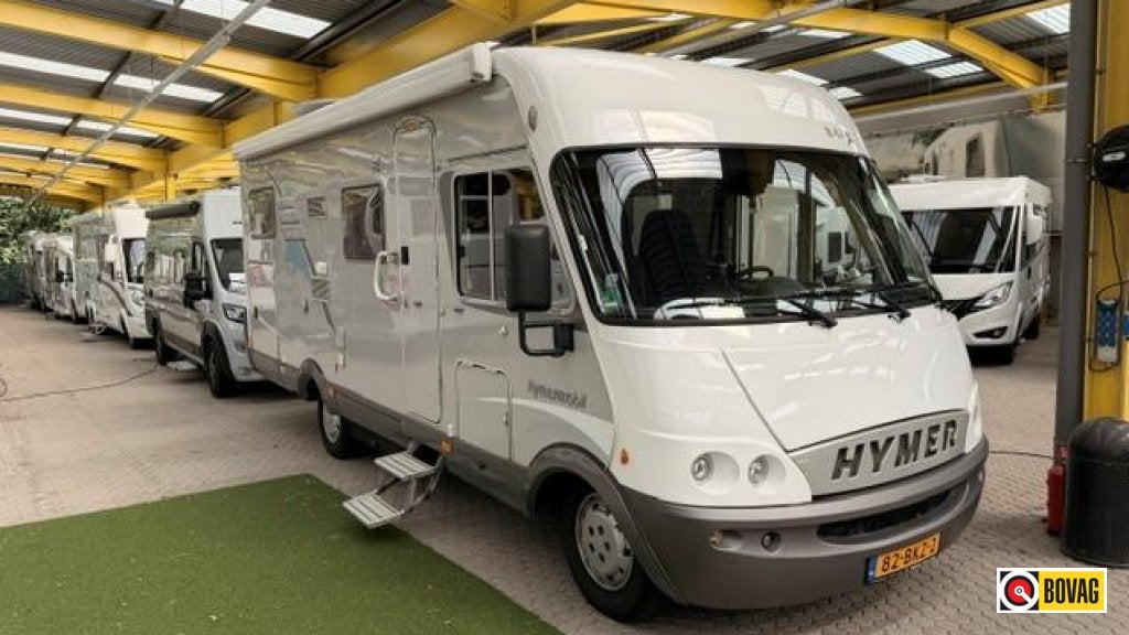 Hymer B 614 Classic, Caravans en Kamperen, Ringverwarming, Fiat, 6 tot 7 meter, Bedrijf