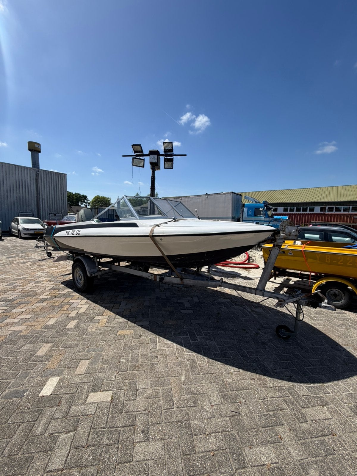 Speedboot boot 85pk suzuki, Watersport en Boten, Ophalen, Zo goed als nieuw