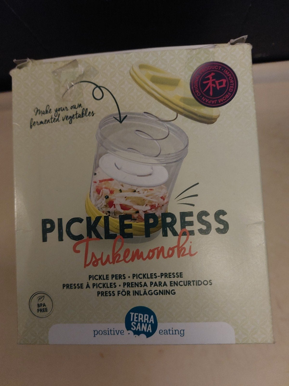 pickle press, fermenteren, Huis en Inrichting, Ophalen of Verzenden, Nieuw