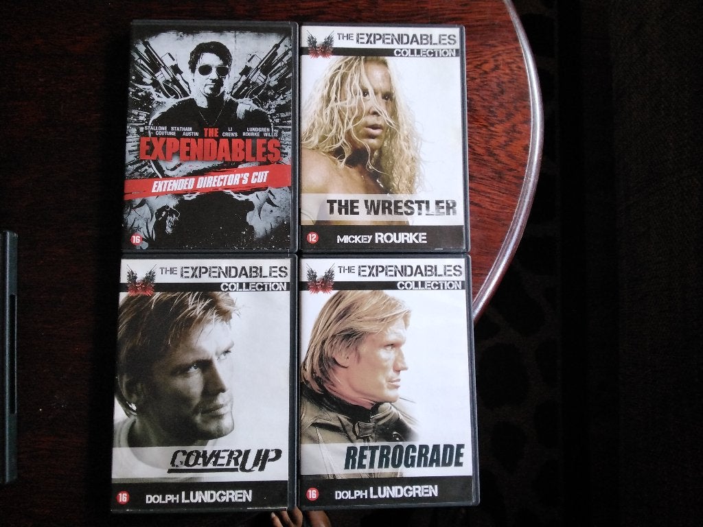 The expendables 4 dvds, origineel, Engels, Nederlands, Actie, Ophalen of Verzenden