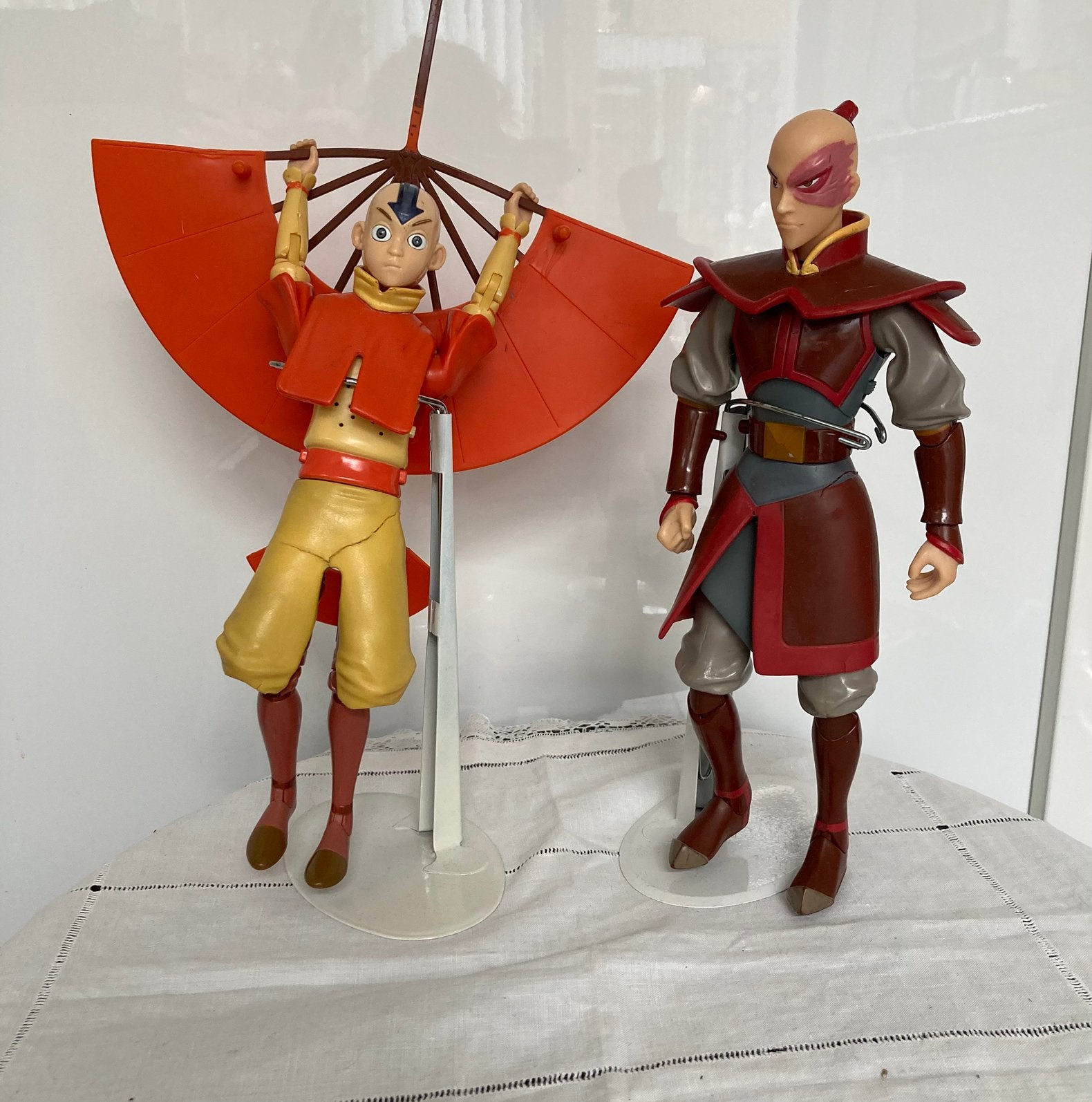 Avatar “the Last Airbender” Aang en Zuko figuren, Ophalen of Verzenden, Gebruikt