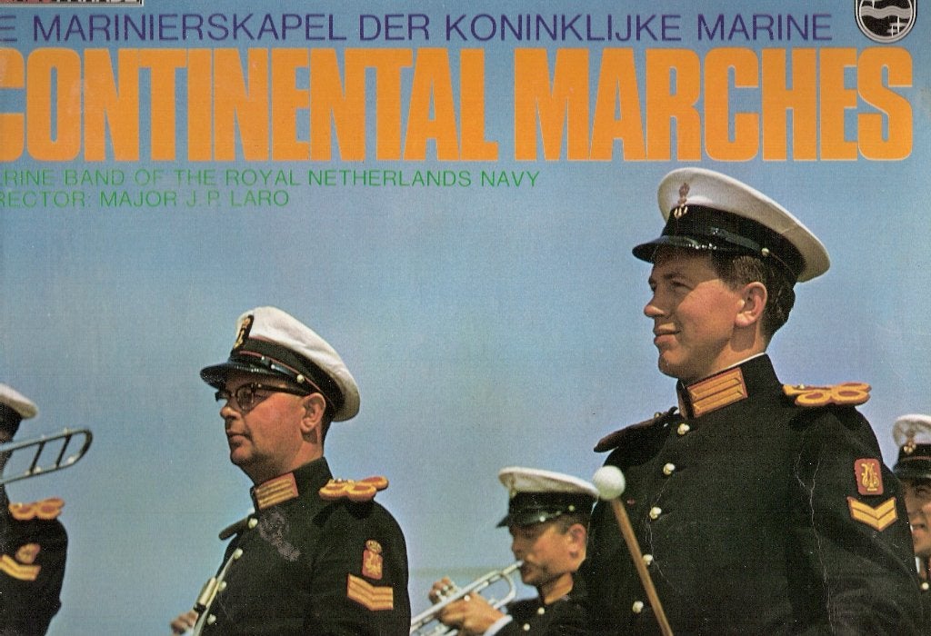 Mariniers Koninklijke Marine-Continental Marches -LP HAFABRA, Verzamelen, Militaria | Algemeen, Ophalen, Marine, Nederland