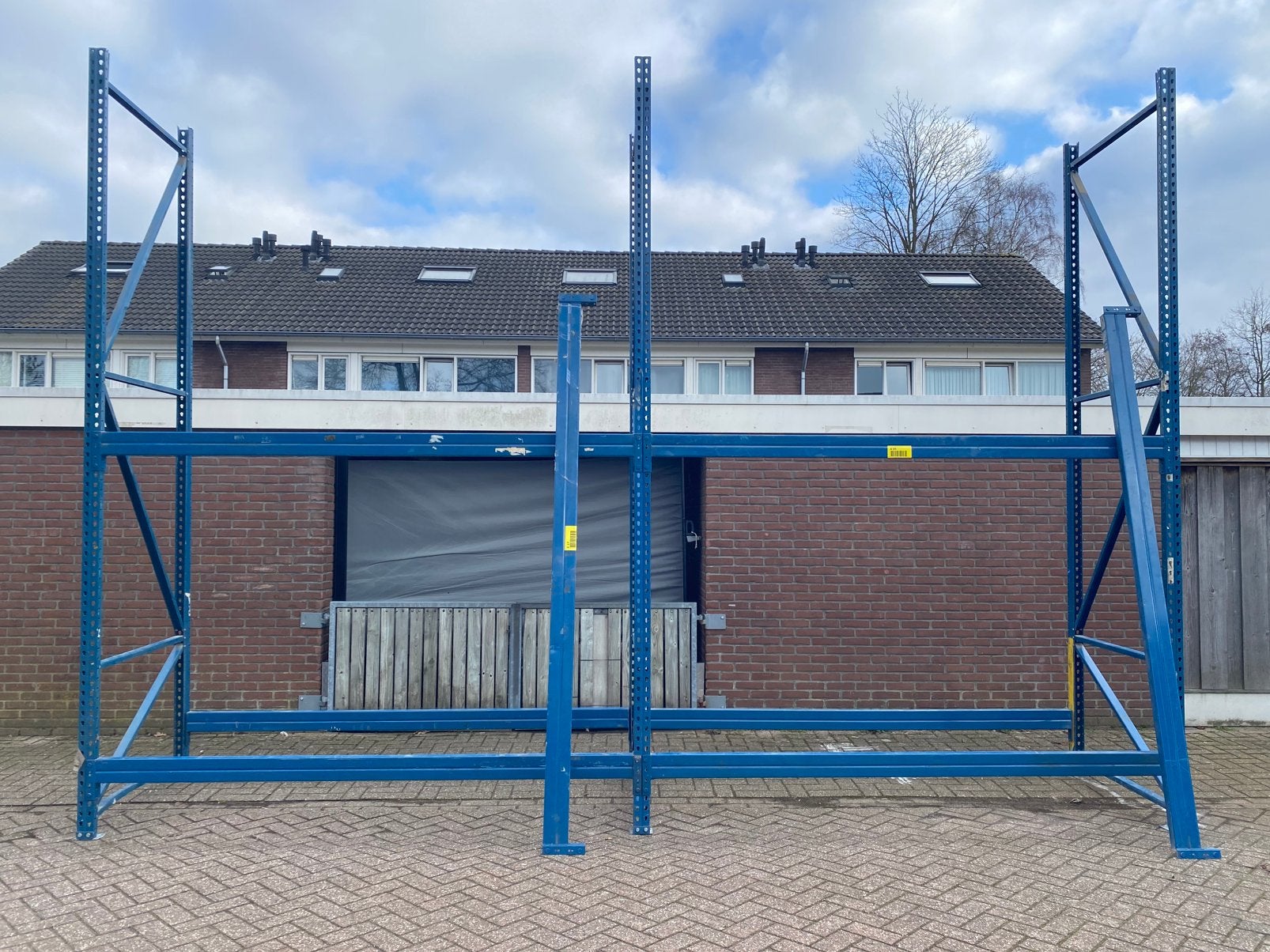 Gebruikte palletstelling magazijnstelling, Ophalen, Gebruikt
