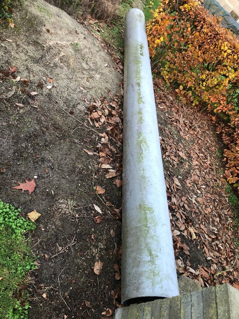 rioolbuis 315 4mtr lang, Ophalen, Pvc, Nieuw, 80 mm of meer