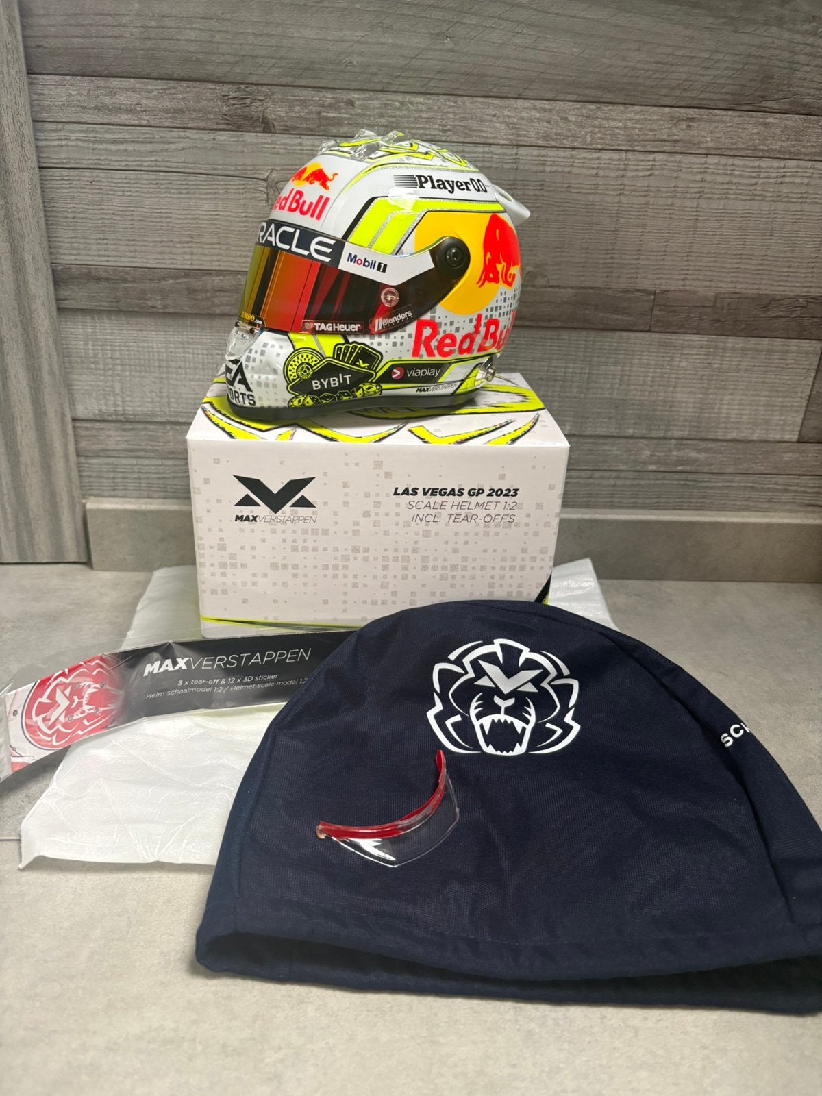1:2 2023 Las Vegas Max Verstappen, Verzamelen, Ophalen of Verzenden, Nieuw, Formule 1