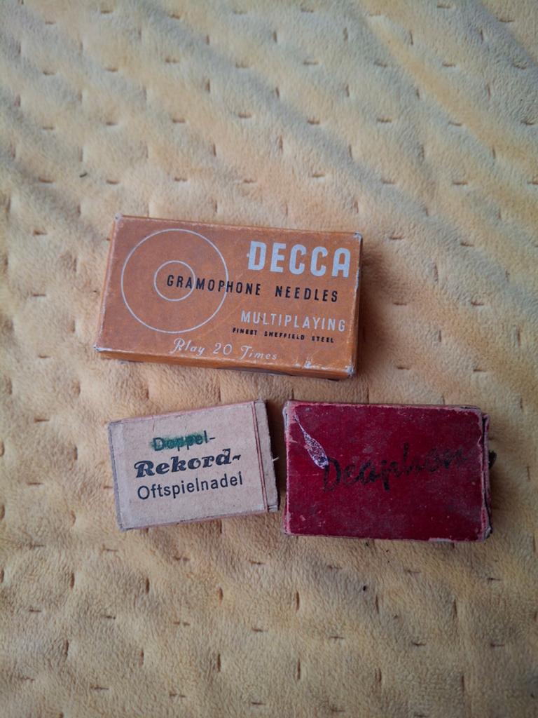 Vintage Grammofoonnaalden - Decca & Doppel-Rekord, Ophalen of Verzenden