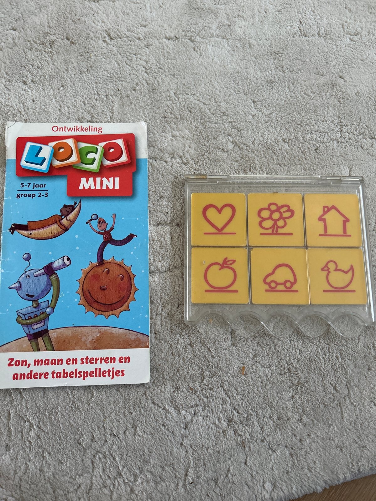 Loco Mini met tabelspelletjes., Ophalen of Verzenden, Gebruikt, Puzzelen