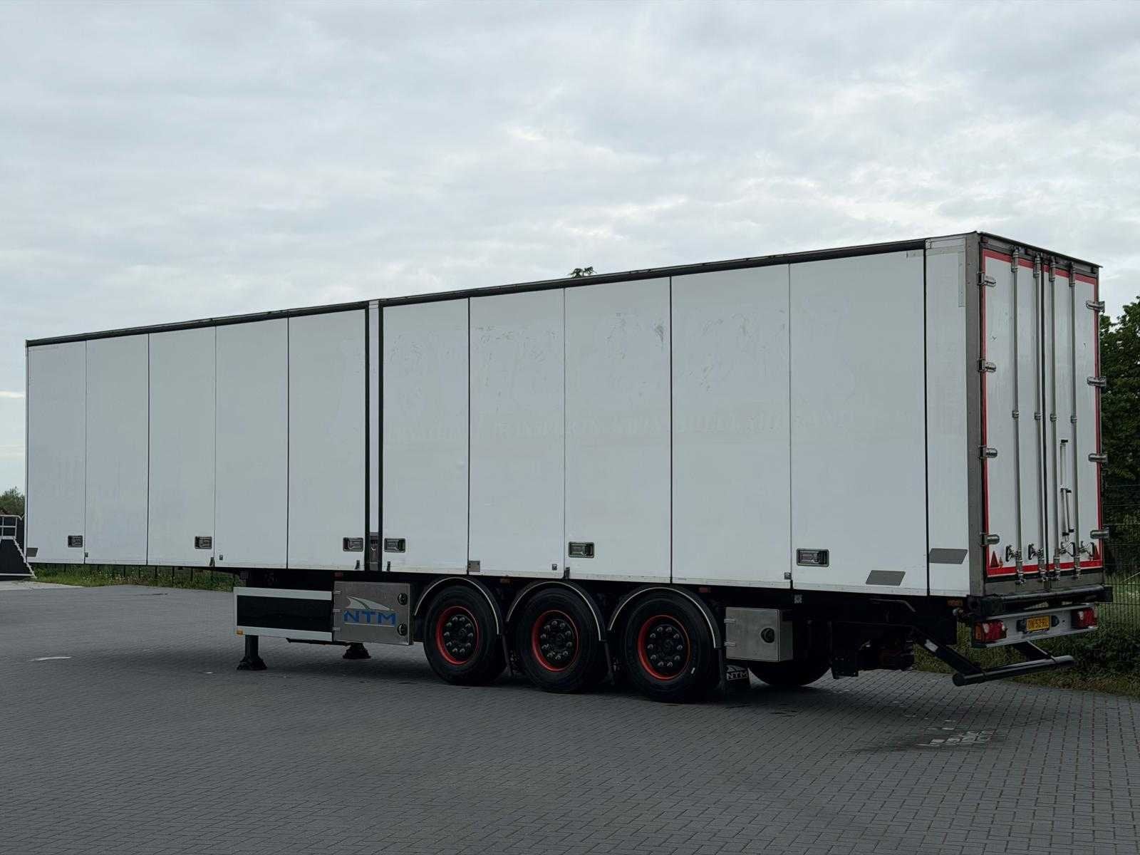 Ntm - UPP-49K-3 - Zijdeuren - Dubbele Verdamper - 2015 - ON-, Overige brandstoffen, Bedrijf, Aanhangers en Opleggers, Te koop