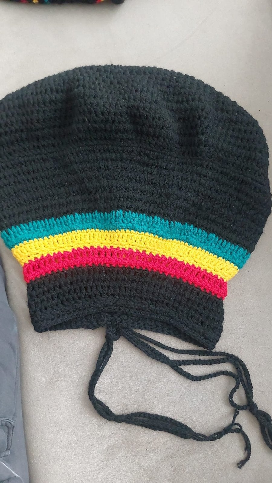 Handgemaakte Rasta Muts - Uniek en Stijlvol, Ophalen of Verzenden, Nieuw, Maat 38/40 (M), Muts