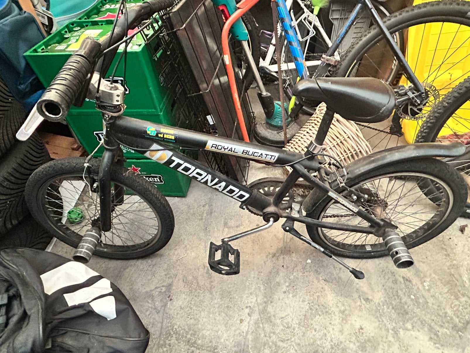 Royal bugatti Tornado stuntfiets 20inch, Ophalen, Gebruikt, Staal, 20 tot 24 inch