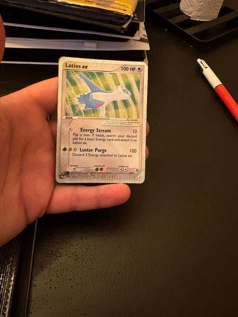 Latios ex, Hobby en Vrije tijd, Verzamelkaartspellen | Pokémon, Zo goed als nieuw, Meerdere kaarten, Foil, Ophalen of Verzenden