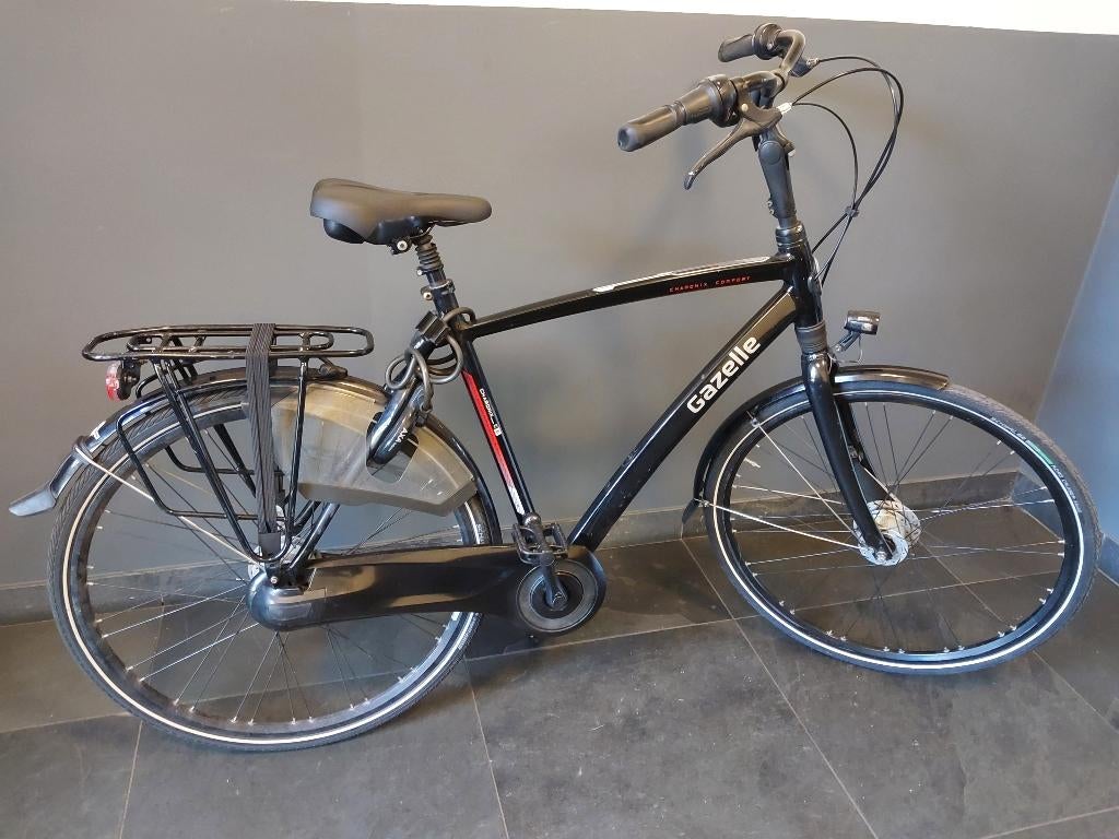 Gazelle Chamonix C8 | Naafdynamo LED | 57cm | Topstaat, Versnellingen, Ophalen of Verzenden, Zo goed als nieuw, 57 tot 61 cm