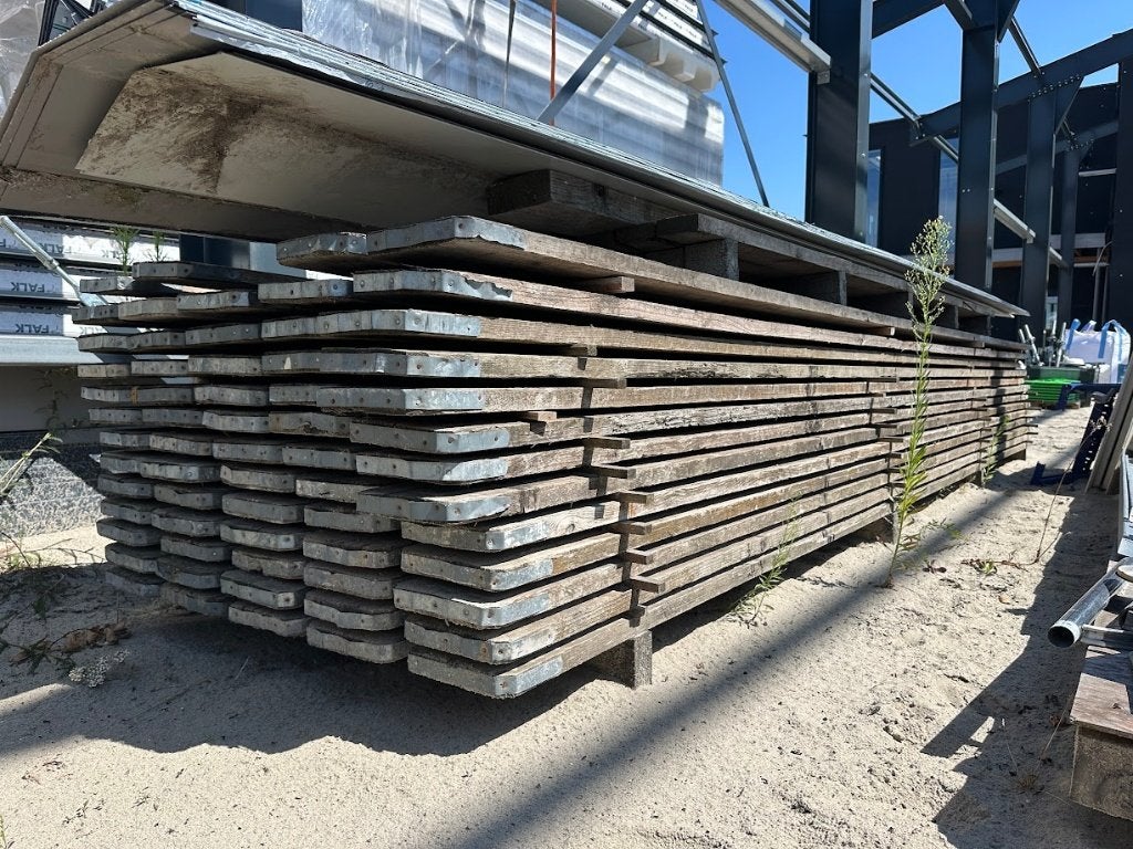 Steigerplanken | Steigerhout 5Meter 32x200mm | los of partij, Doe-het-zelf en Verbouw, Hout en Planken, Gebruikt, 25 tot 50 mm