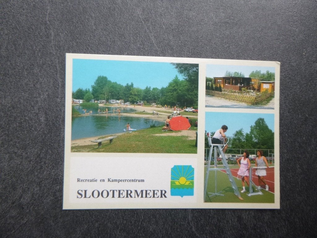Etten gld, recr. en kampeer centrum Slootermeer/tennisbaan, Verzenden, 1980 tot heden, Ongelopen, Gelderland