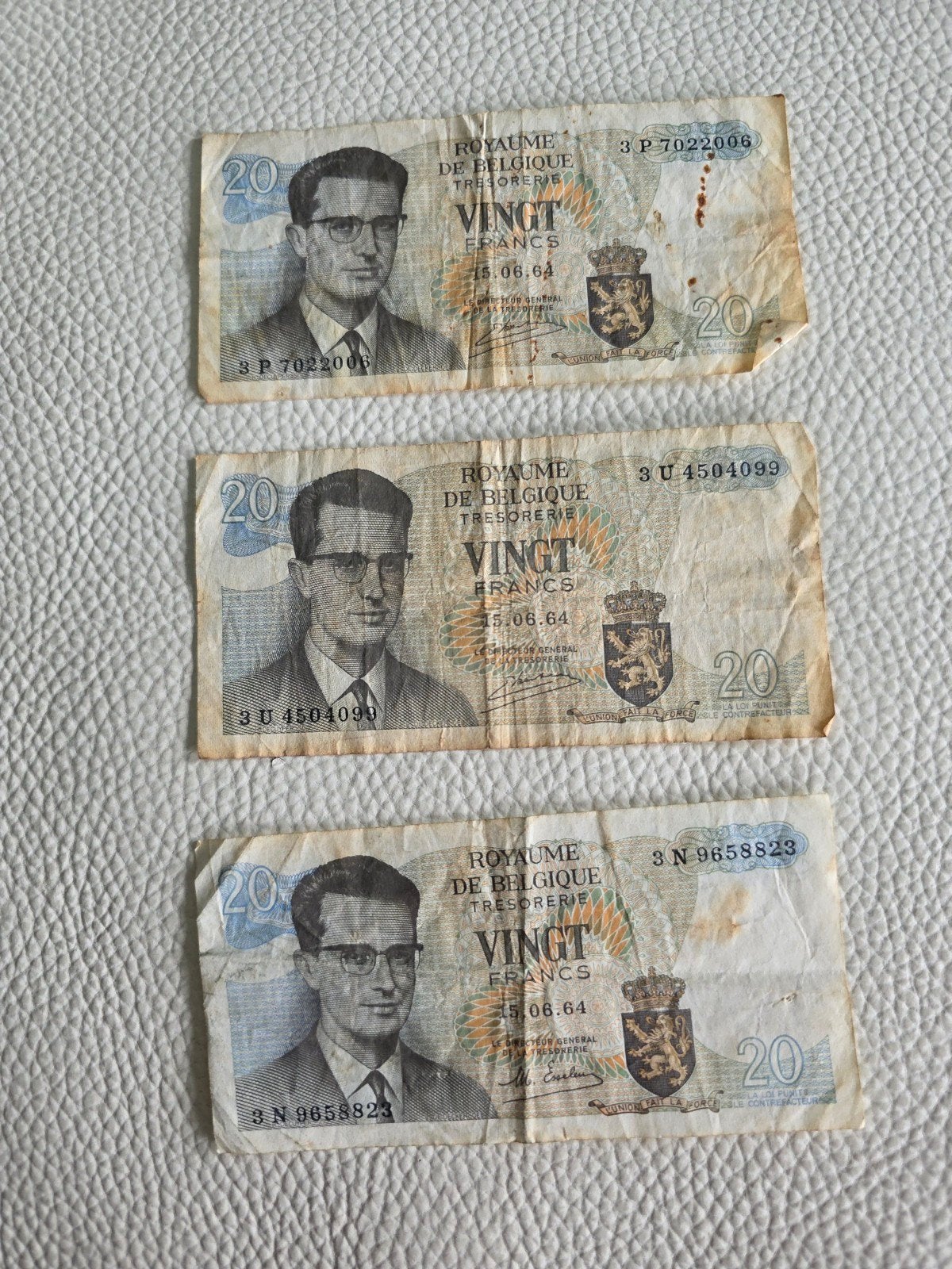 Bankbiljetten Belgie., Ophalen of Verzenden