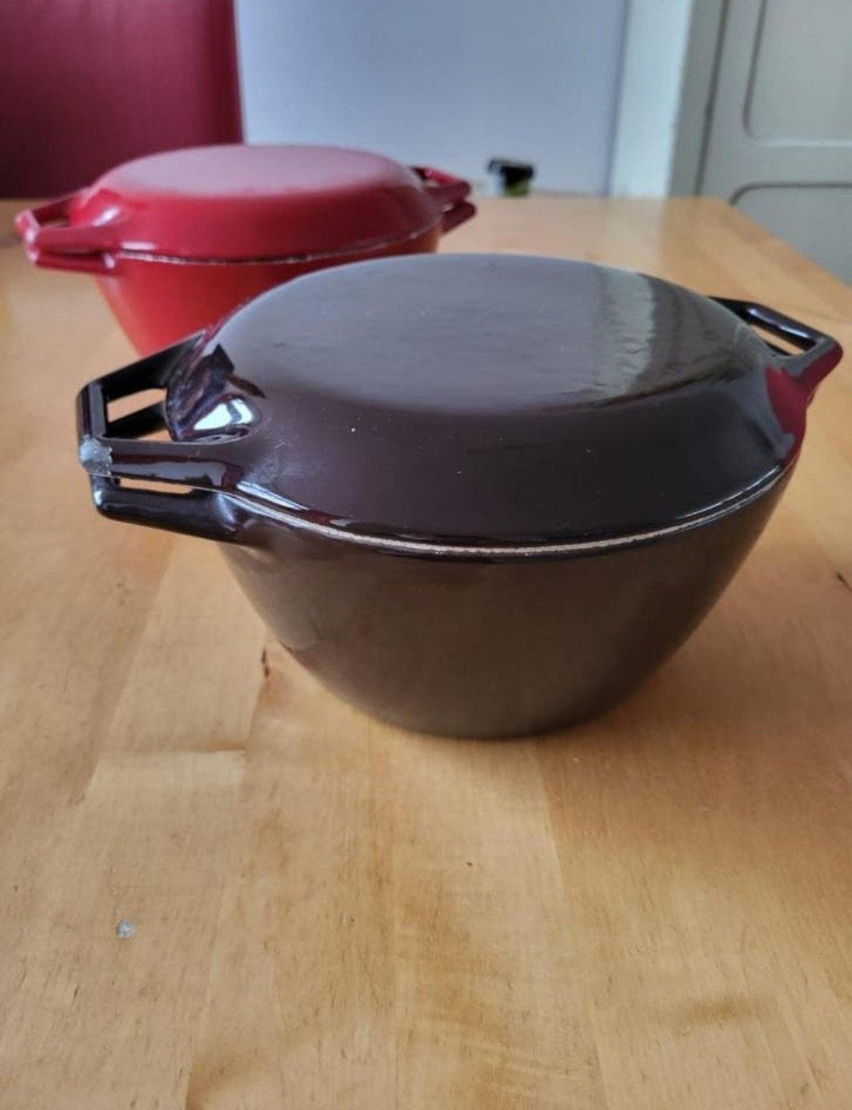 Copco pannen, Deens design, mid-century, Huis en Inrichting, Keuken | Potten en Pannen, Ophalen of Verzenden, Gebruikt, Gietijzer