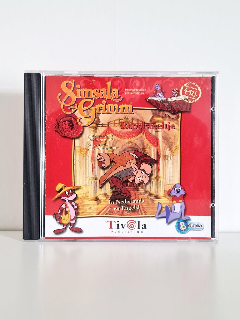 Simsala Grimm - Repelsteeltje - PC/Mac cd-rom, Spelcomputers en Games, Games | Pc, Puzzel en Educatief, 1 speler, Ophalen of Verzenden
