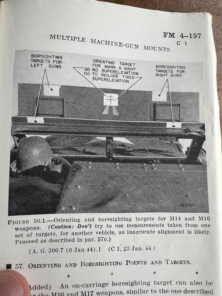 WO2 Amerikaans pamflet gebruik multiple MG mounts .50 BMG, Verzamelen, Amerika, Ophalen of Verzenden