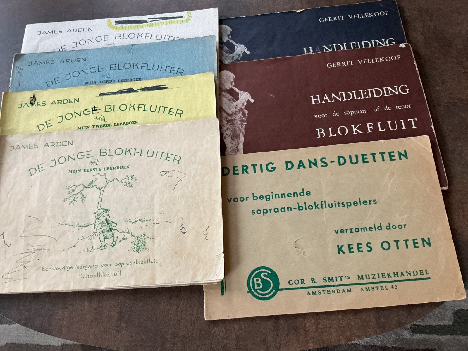 Blokfluit boekjes voor de beginnende blokfluitist, Gebruikt, Overige genres, Les of Cursus, Ophalen of Verzenden