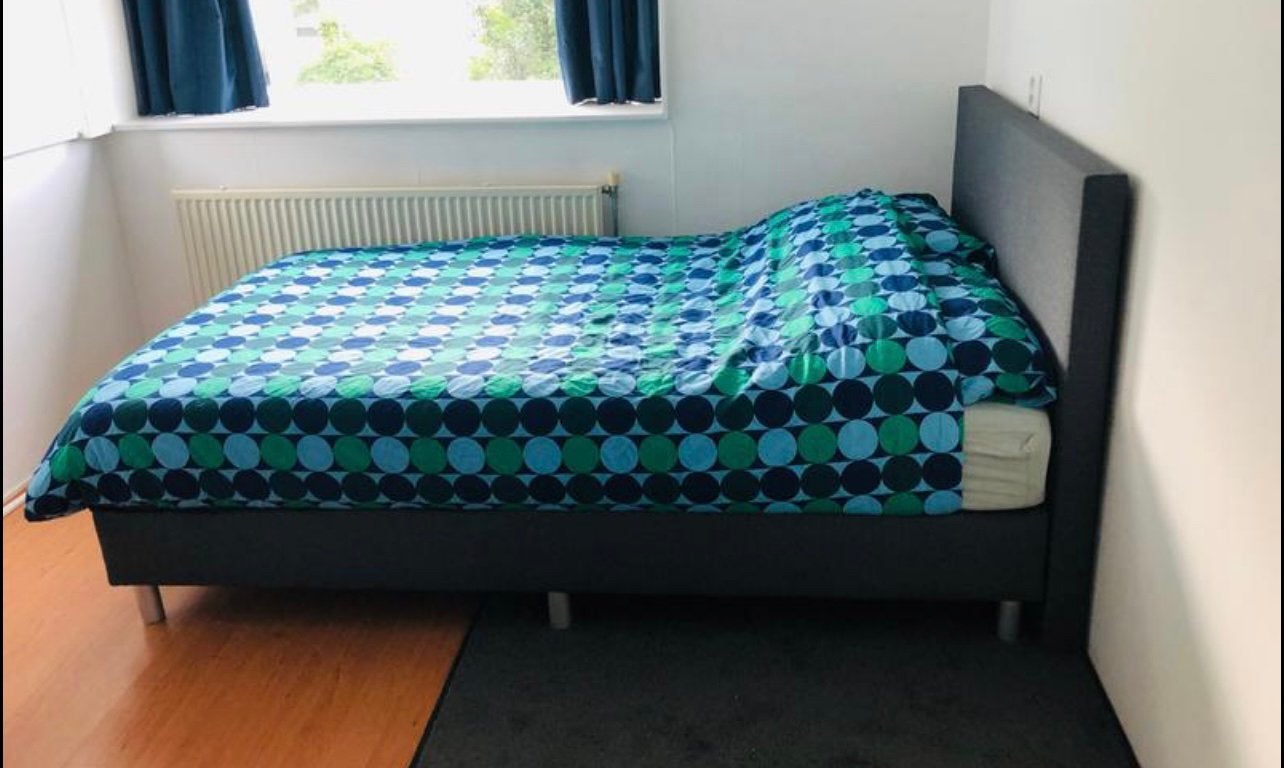 Leenbakker bed een persoon 90 x200, Ophalen, Zo goed als nieuw, Eenpersoons, 90 cm