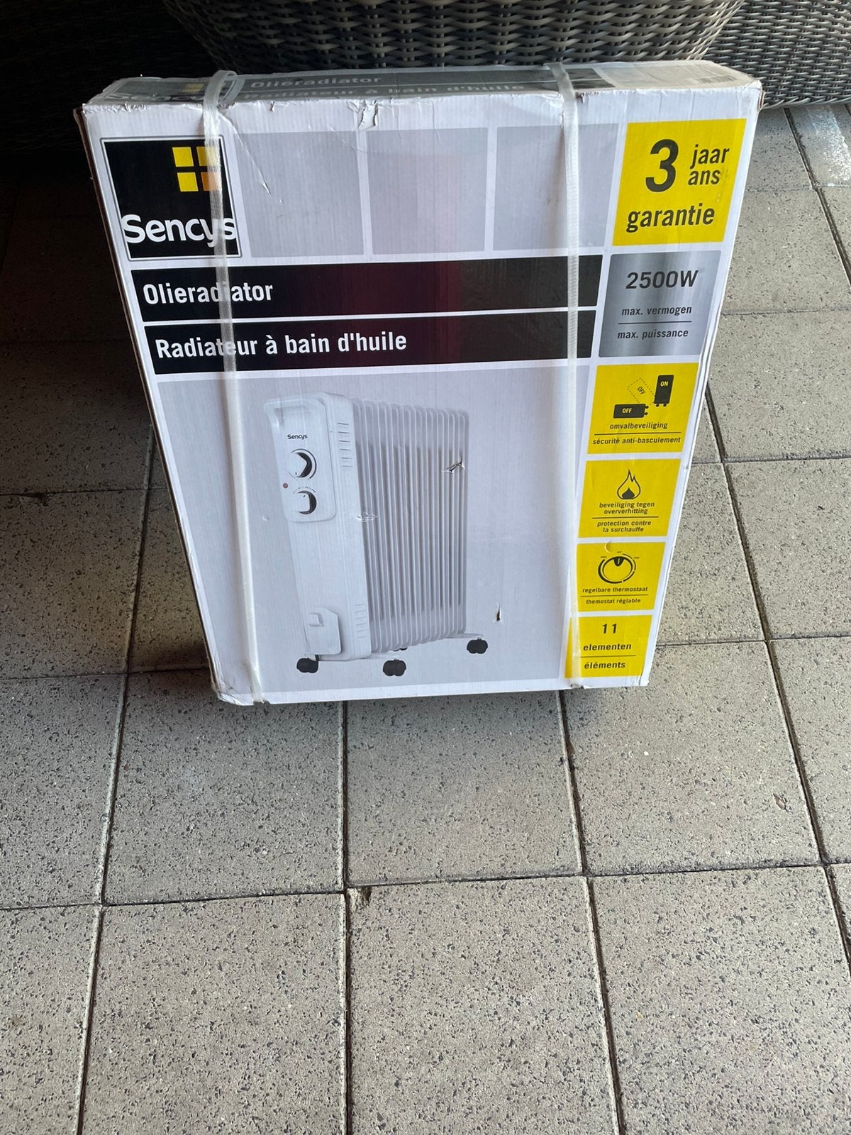 Olieradiator, Ophalen, 30 tot 80 cm, Radiator, Nieuw