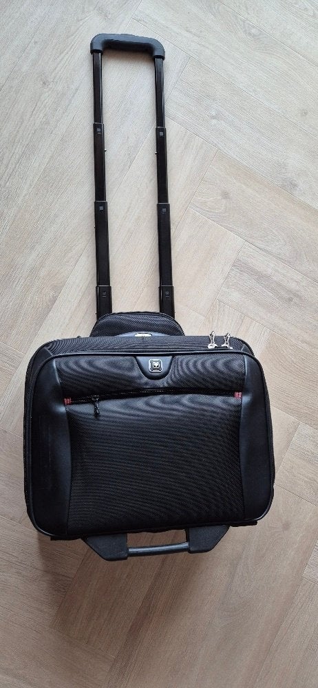 Wenger Comp-U-roller, laptop trolley op wielen, Ophalen, Gebruikt, Trolleytas, 17 inch of meer