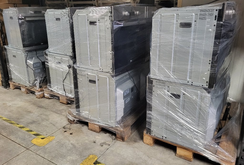 Grote Partijen inbouwovens, -magnetrons en -vaatwassers, Ophalen, Gebruikt, Oven, Inbouw