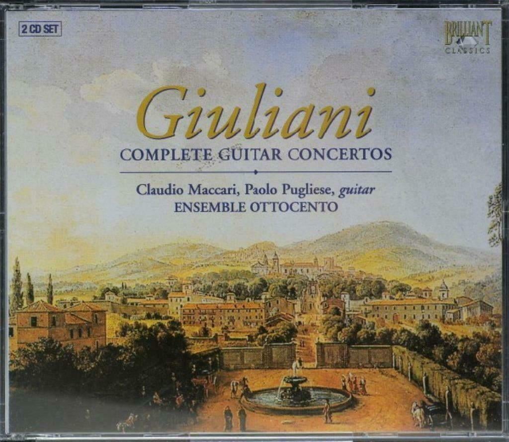 Maurice Giuliani(1781-1829)-Complete guitar concertos, Ophalen of Verzenden, Classicisme, Zo goed als nieuw, Overige typen